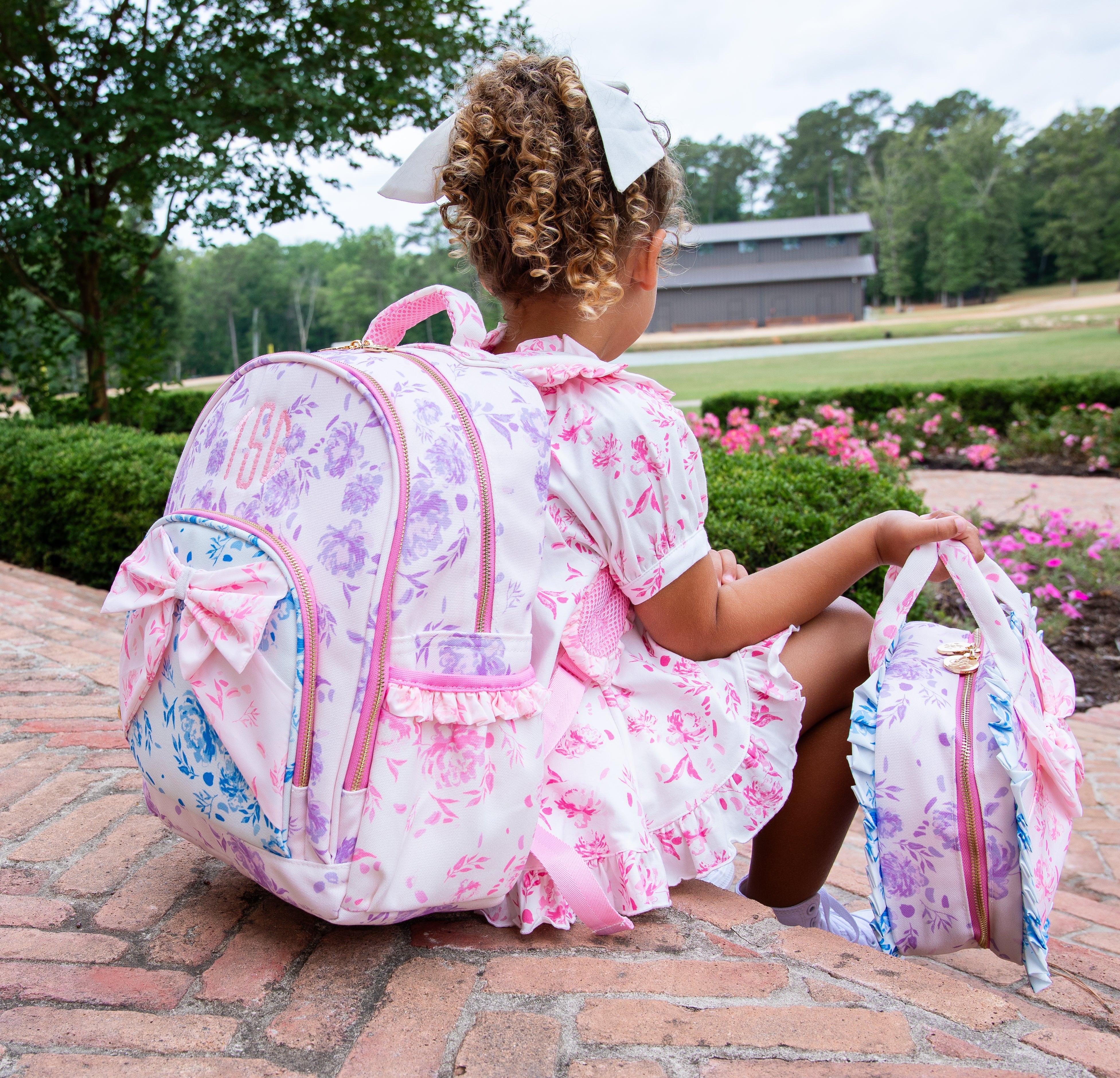 Seelie Bow Backpack - Falling Petals Mix - Image 2