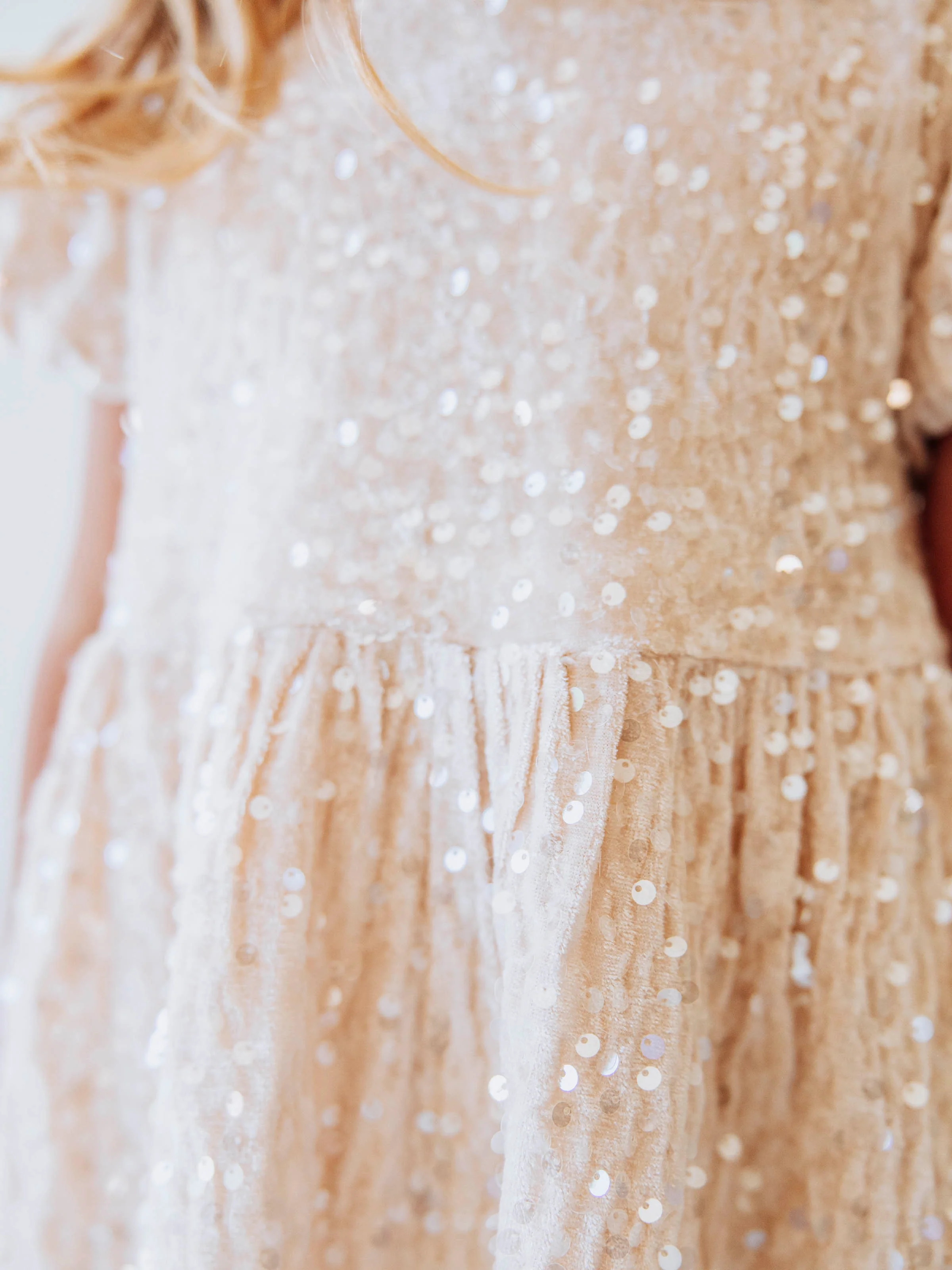 Sequin Dress - Champagne Sparkle - Image 5