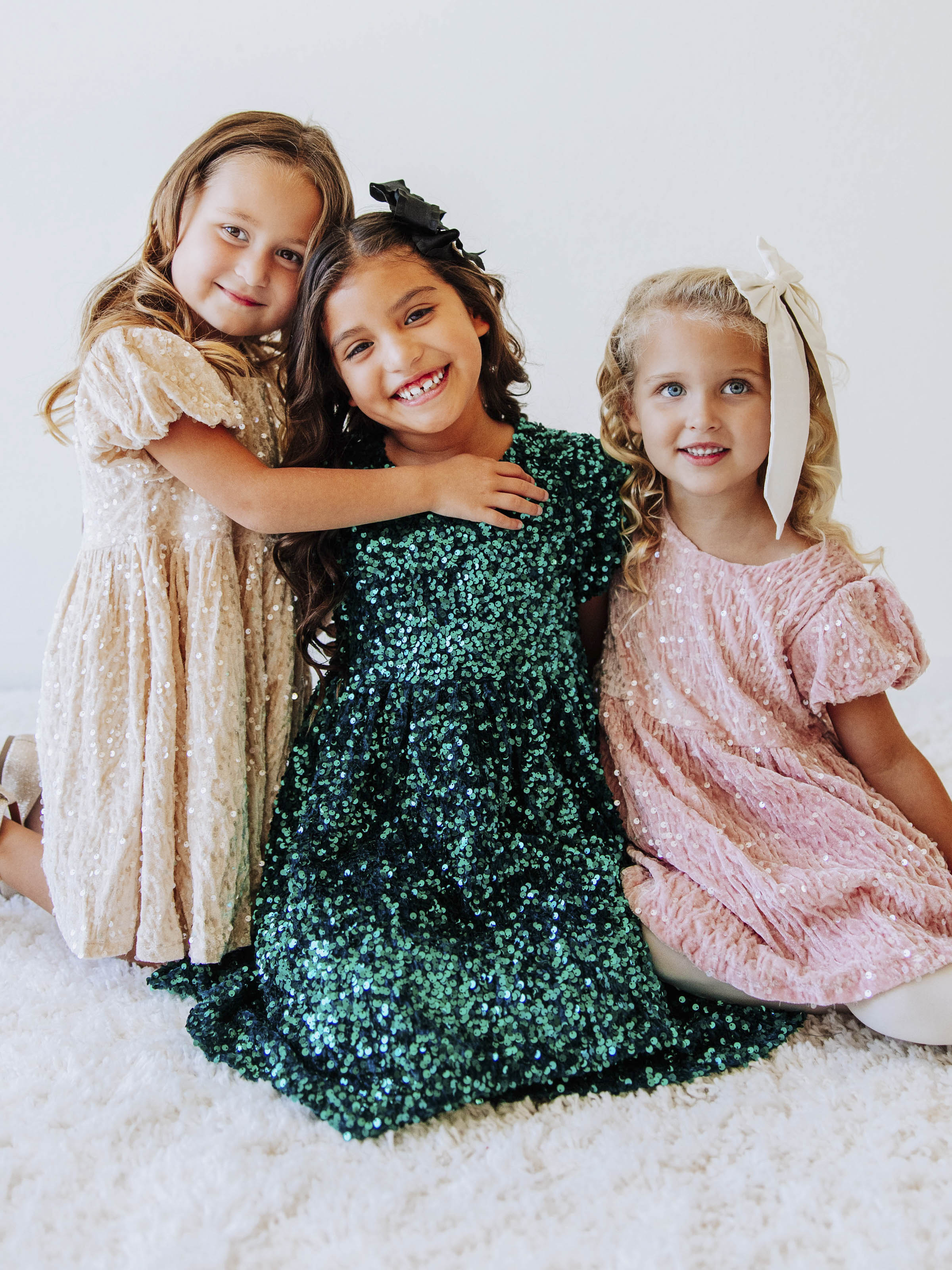 Sequin Dress - Champagne Sparkle - Image 7