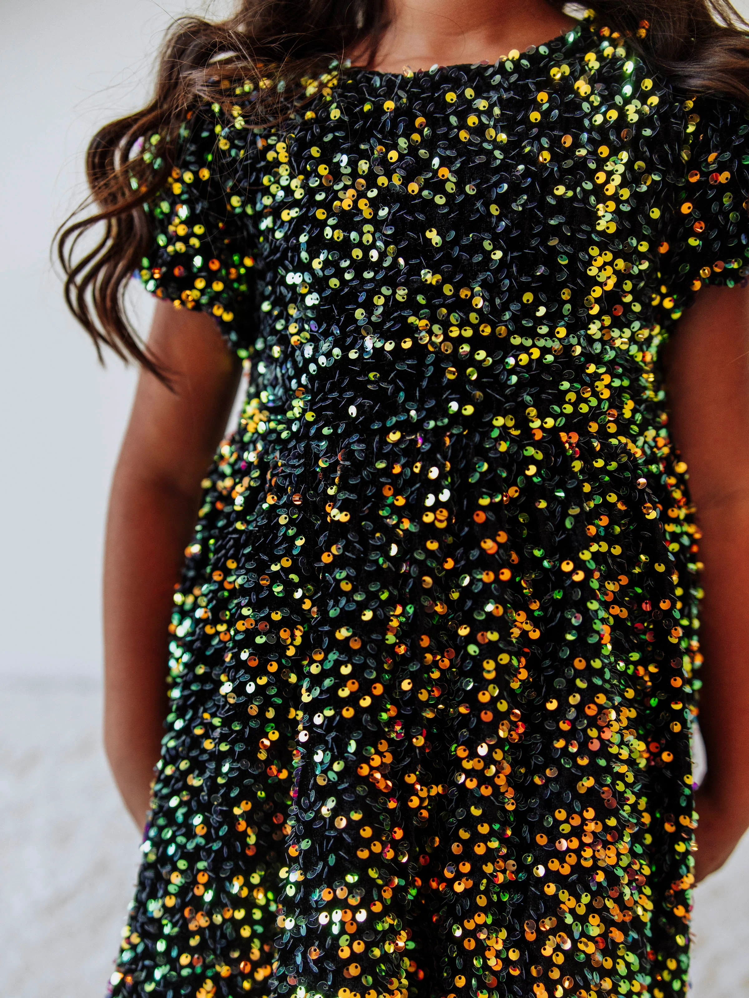 Sequin Dress - Glamorous Black - Image 4