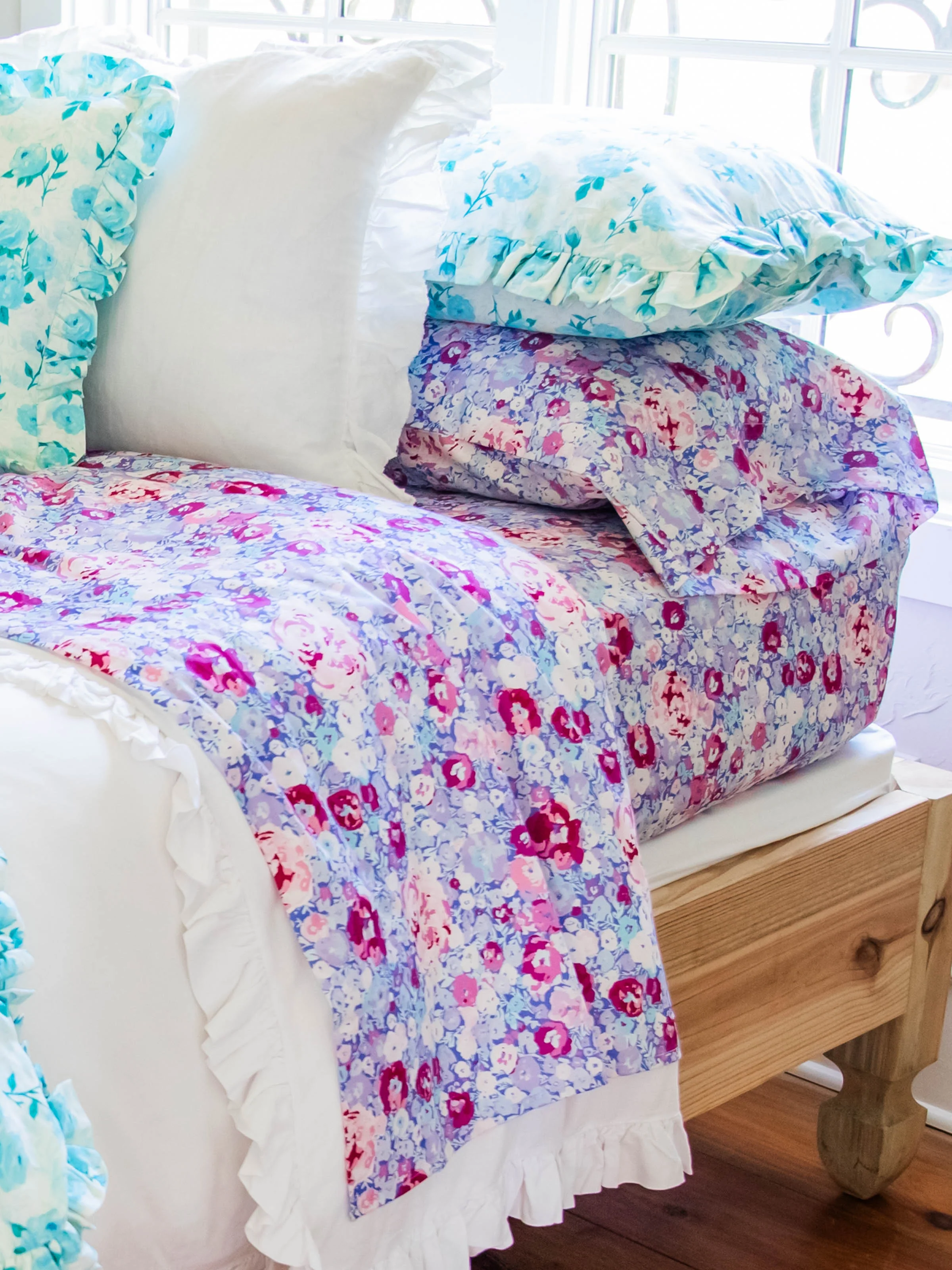 Sheet Set - Pastel Carnations - Image 6