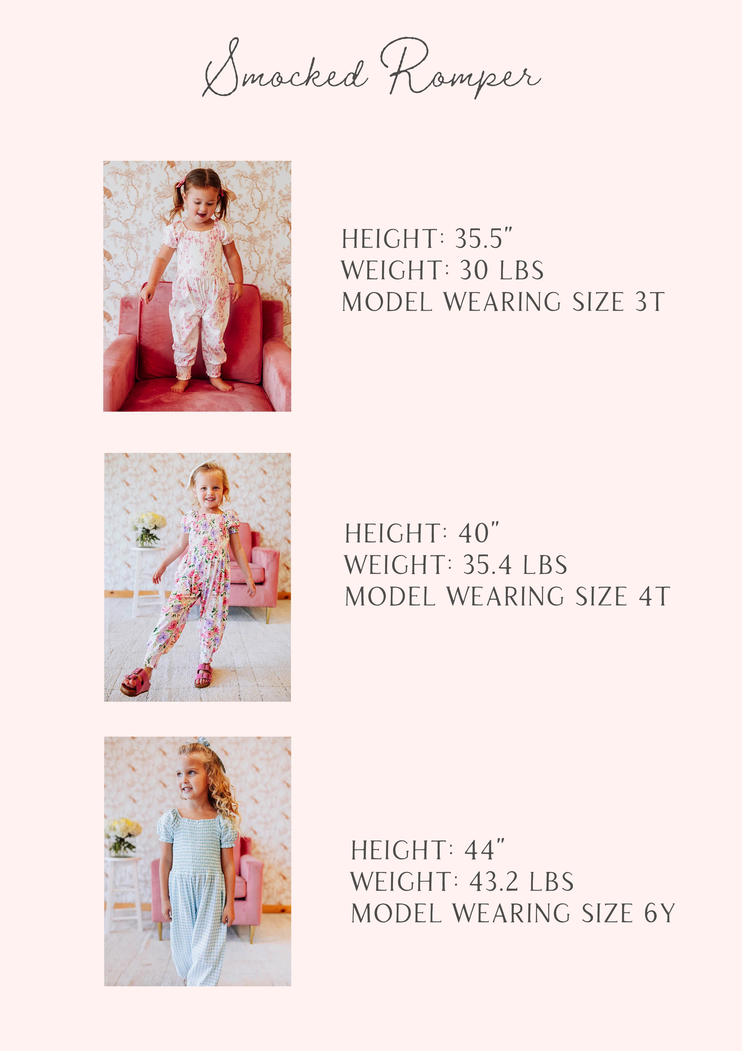Smocked Romper - Soft Bliss - Image 6