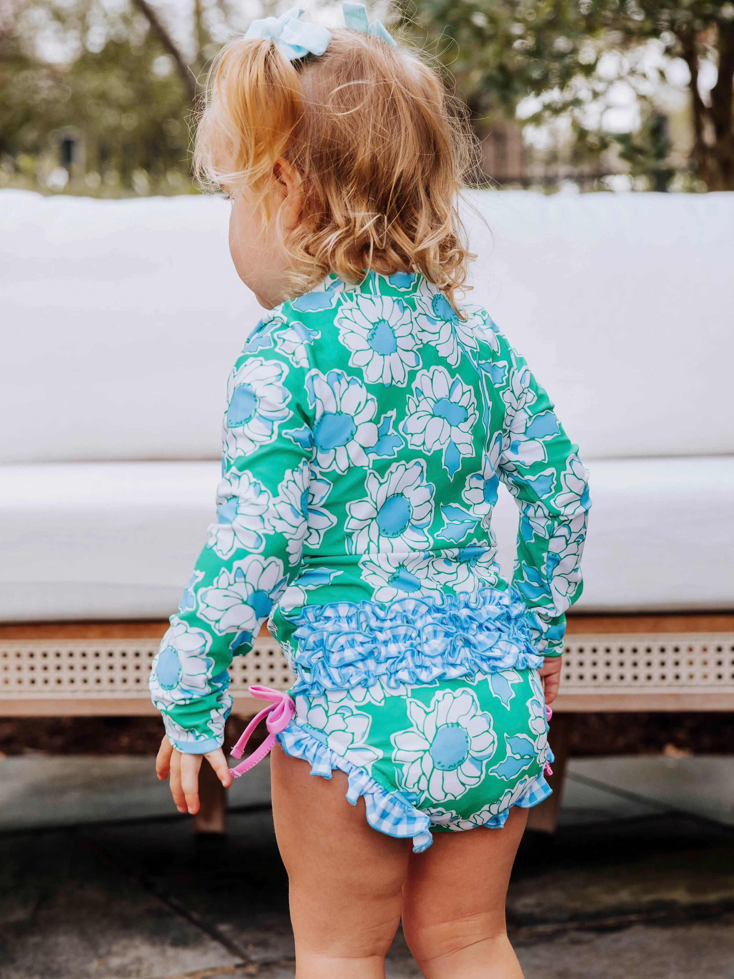 Solid Rash Guard - Floral Summer - Image 2