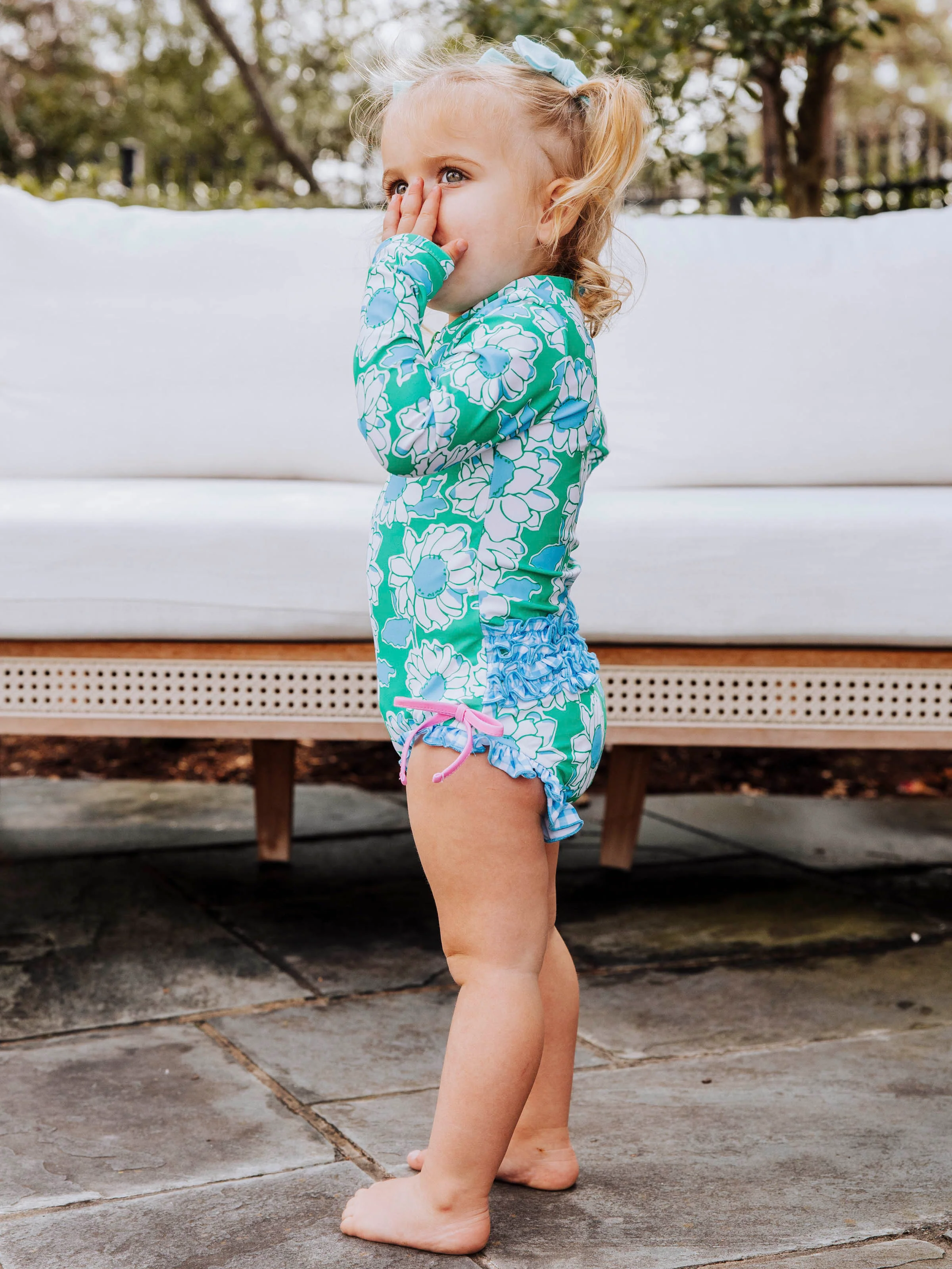 Solid Rash Guard - Floral Summer - Image 3