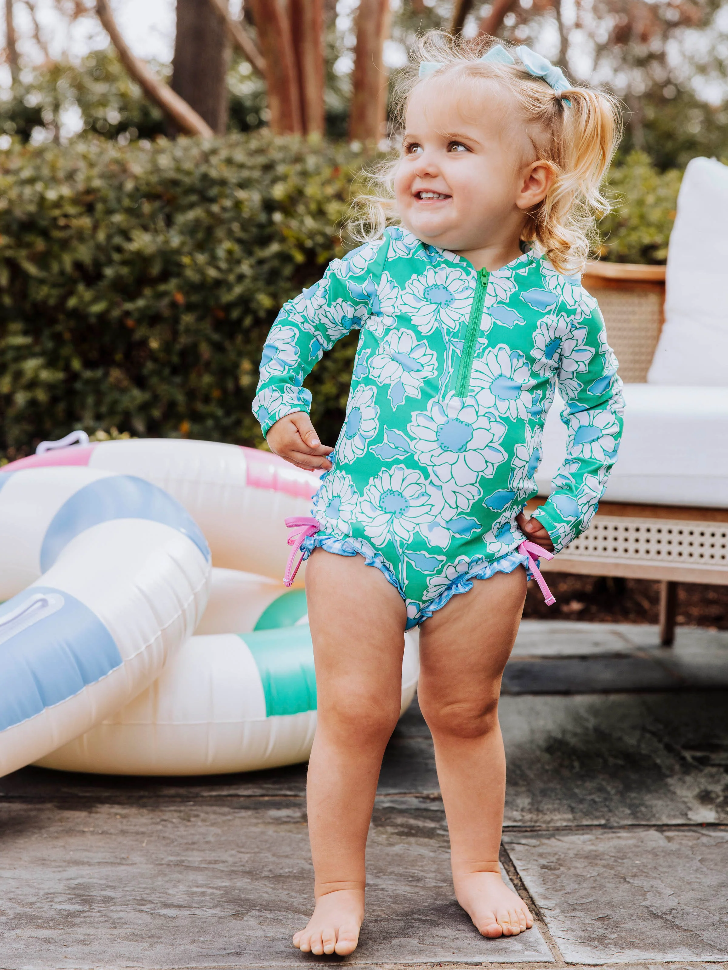 Solid Rash Guard - Floral Summer - Image 4