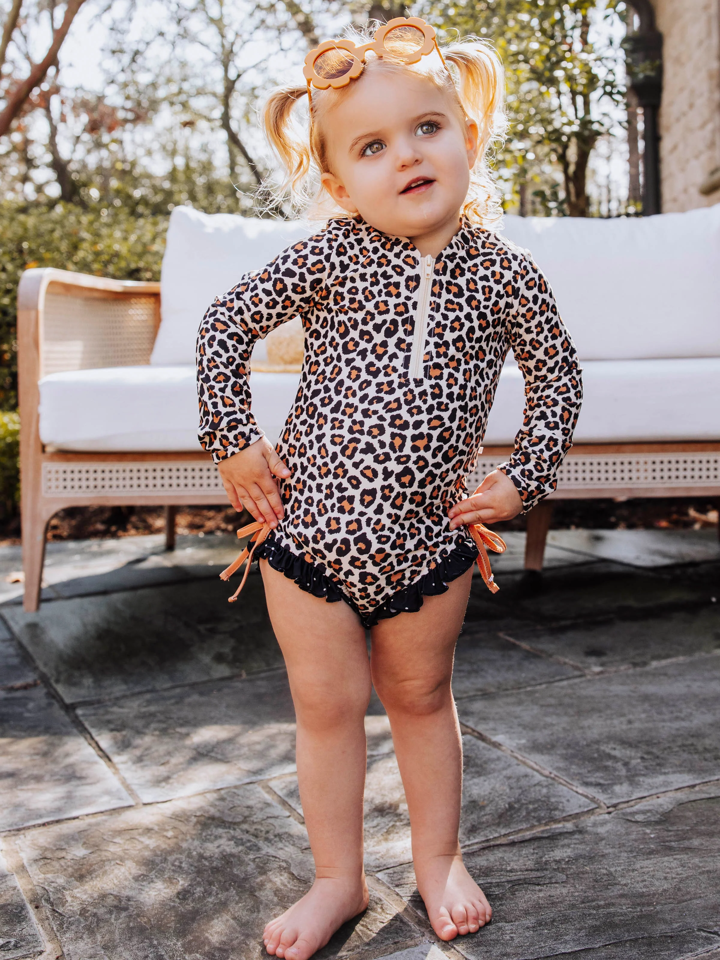 Solid Rash Guard - Leopard - Image 3