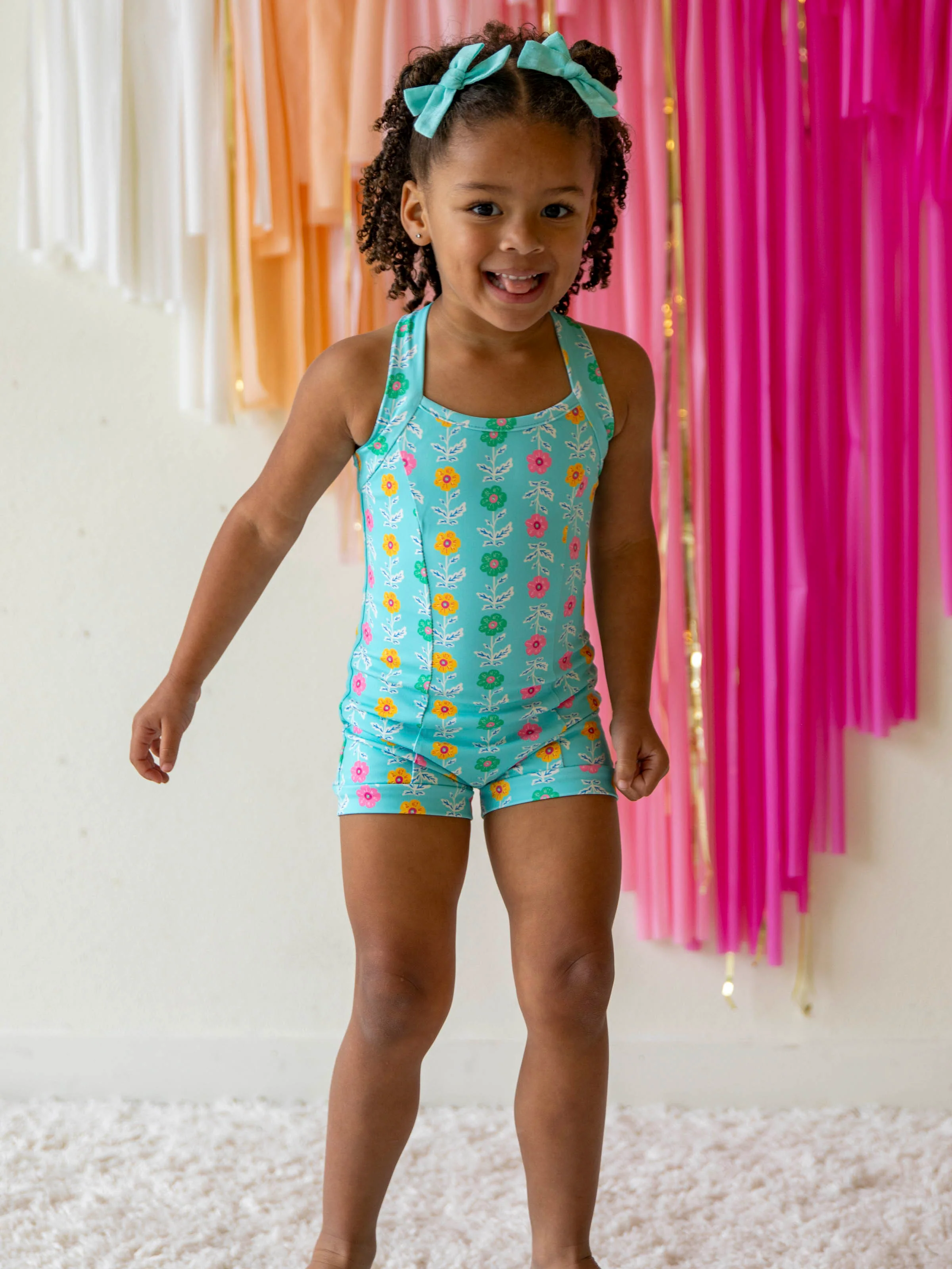 Strappy Leotard - Playful Daisy - Image 4