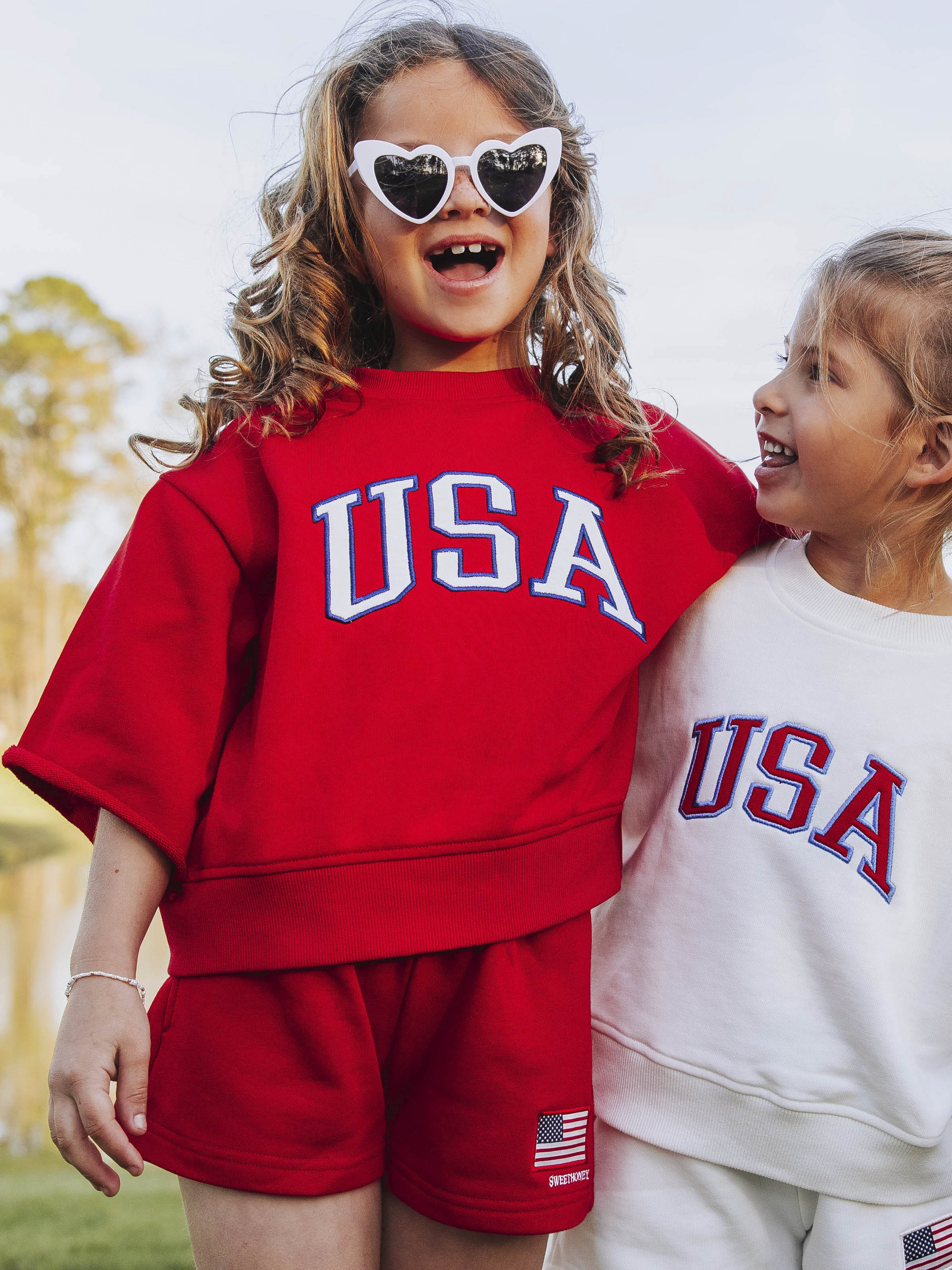 Sweat Set - Red USA - Image 4