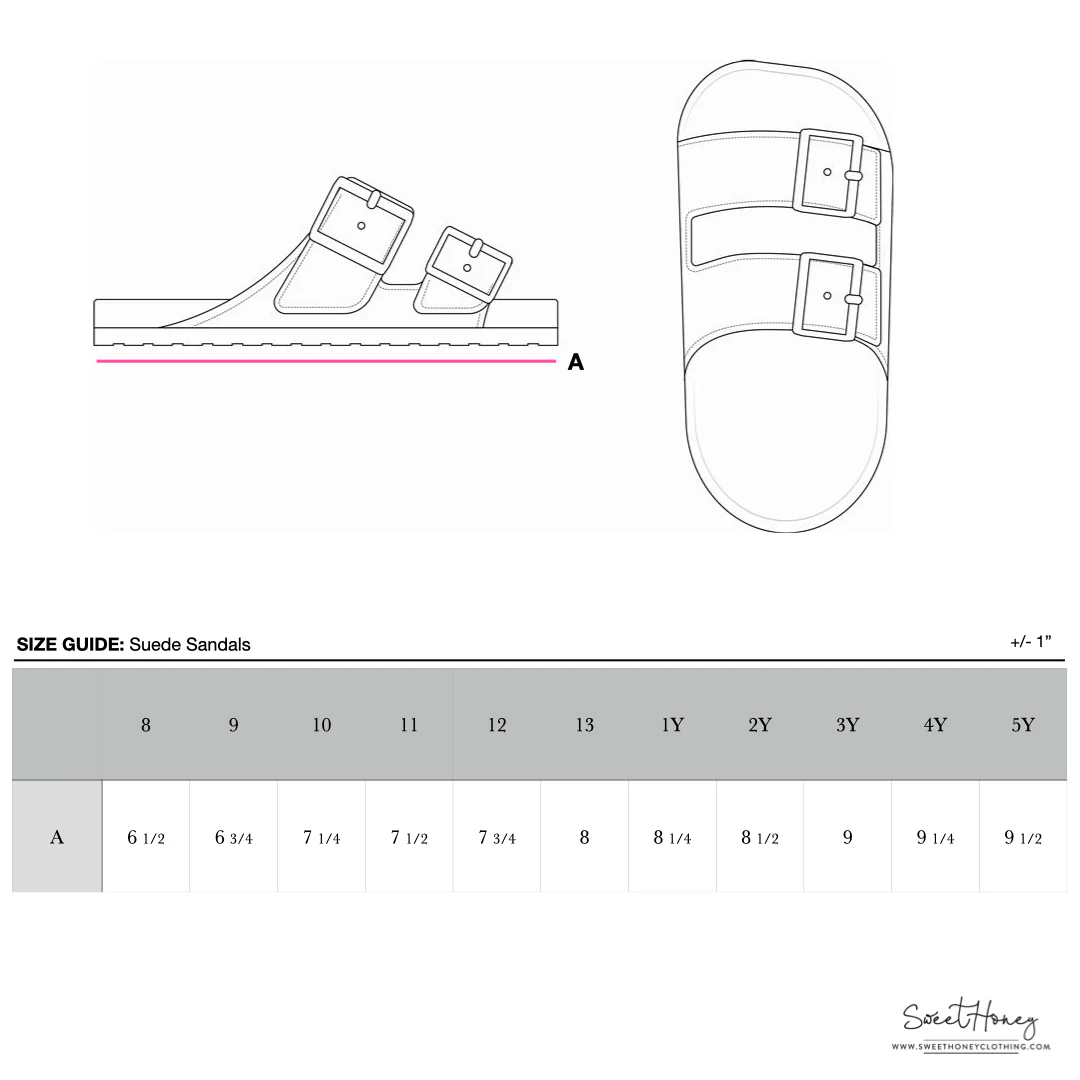 SweetHoney Suede Sandals - Light Magenta - Image 7