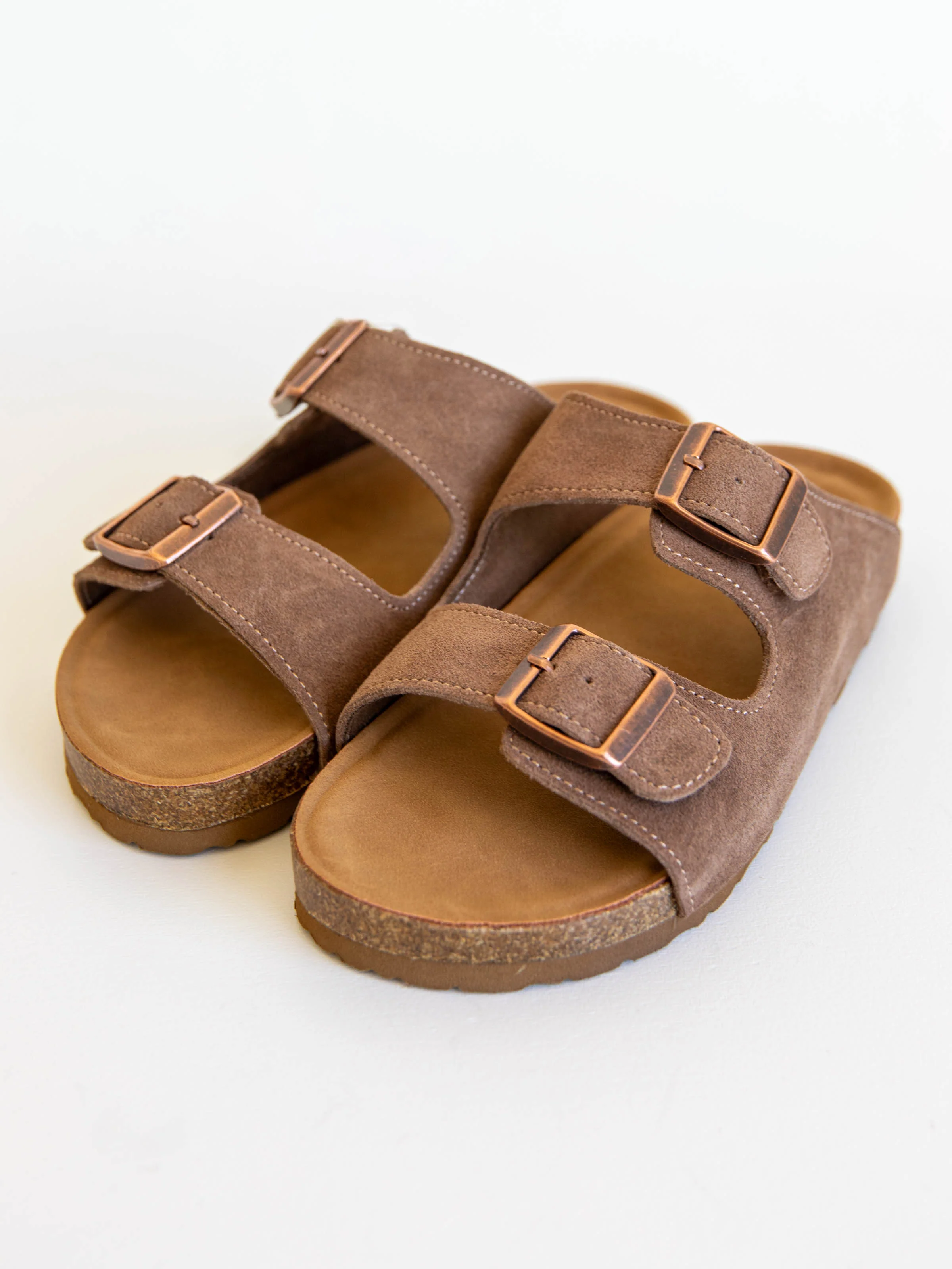 Adult SweetHoney Suede Sandals - Brown - Image 6